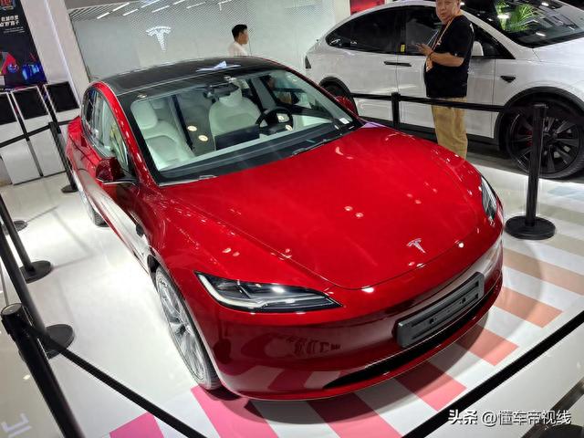 新车 | 售价25.99万元起/设计调整，新款特斯拉Model 3抢先实拍