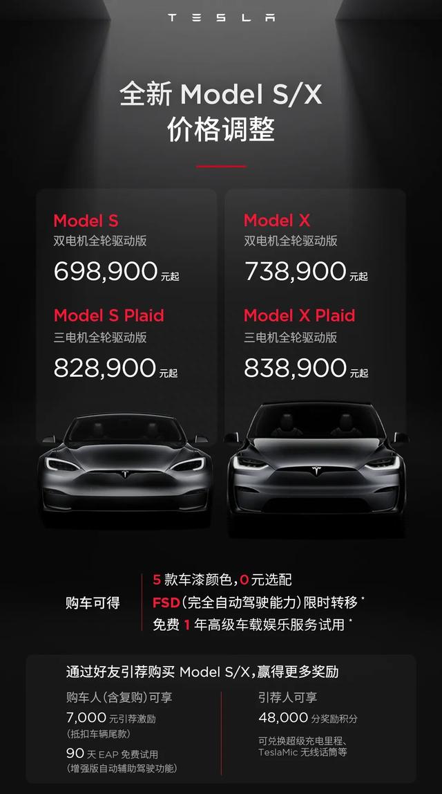 【汽车】新款特斯拉Model3发布 | ModelS/X大降价 降幅达20.1万元