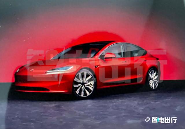 特斯拉新Model 3实车官图泄露！本月国内投产，换新电池组