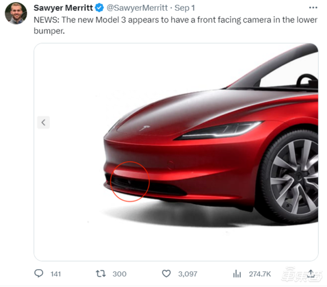 实拍特斯拉新款Model 3：升级20余处，还能成神车吗？