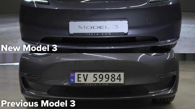 新款Model 3预售25.99万起，颜值提升档位调到中控屏