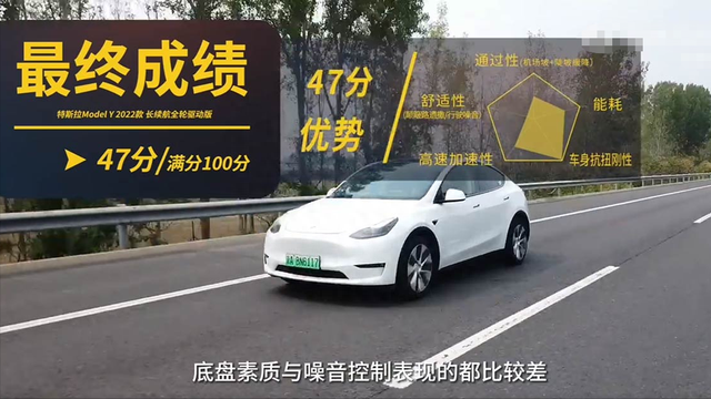 测试特斯拉Model Y：只有加速快但通过性不行，舒适性垫底！