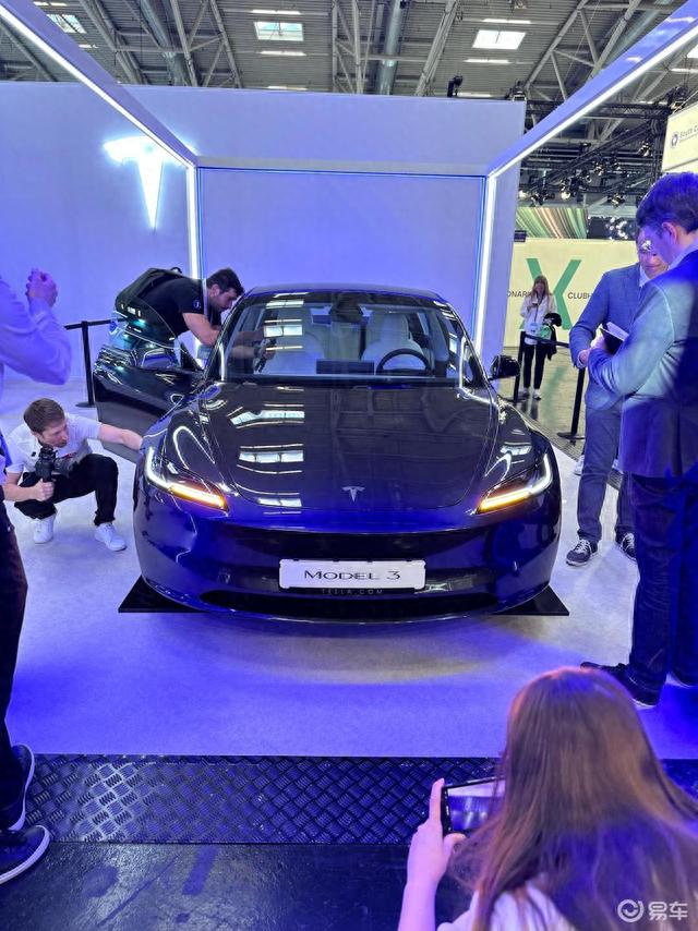 2023慕尼黑车展：新款特斯拉Model 3亮相