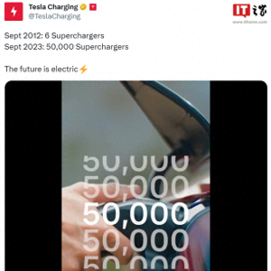 特斯拉宣布全球汽车超充桩数量突破5万个