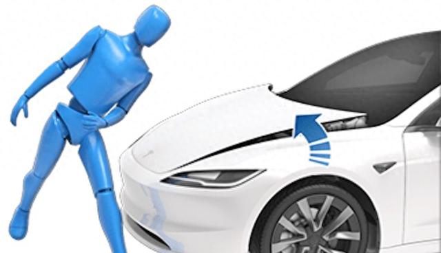 新款 Model 3 细节：配备盲点警告、紧急车门开启和主动式发动机盖