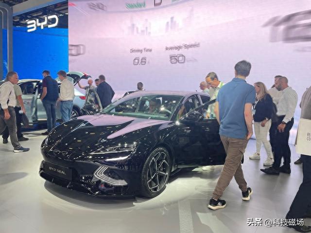 从海豹到腾势D9，比亚迪携6款新能源车型亮相慕尼黑车展！