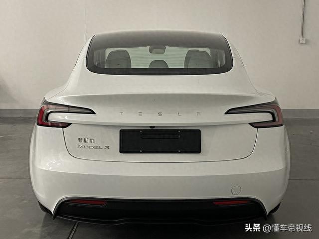 新车 | 长续航版尾标“Model 3+”，特斯拉Model 3焕新版申报图曝光