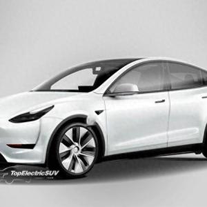 全新Model Y曝光！内饰大改，车身加长配7座车型，定价多少你会买