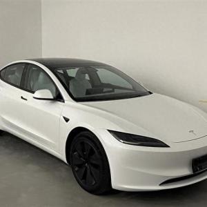 25.99万起 新款国产特斯拉Model 3申报：双电机“+”版亮相