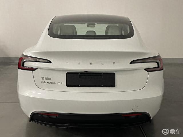 新款国产特斯拉Model 3+申报图 搭载双电机