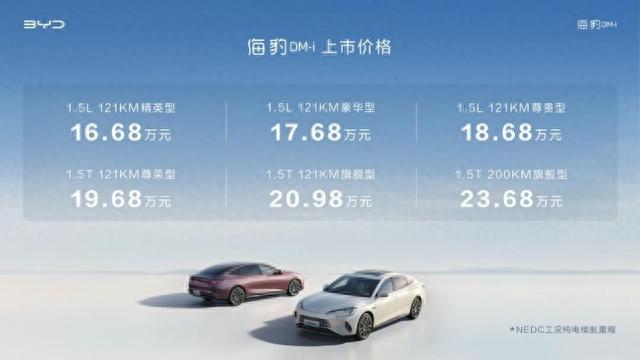 拿出海豹DM-i的比亚迪要把中高级轿车市场捏爆？