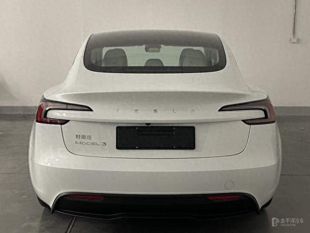 新款Model 3申报图来咯！ 车尾带个“+” ，或第四季度交付…