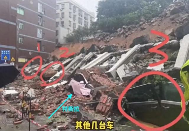 废墟之下Model Y的AB柱依旧完好，视频车主回应：下辆车还选特斯拉