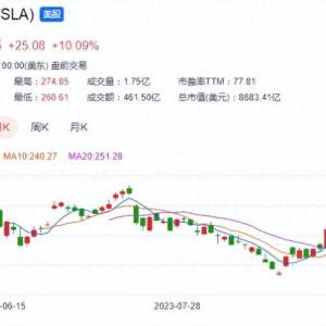 涨疯了，特斯拉一夜暴涨5800亿